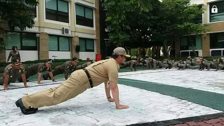 Pimpin Apel Gabungan Terakhir, Syahrial Abdi Berpamitan